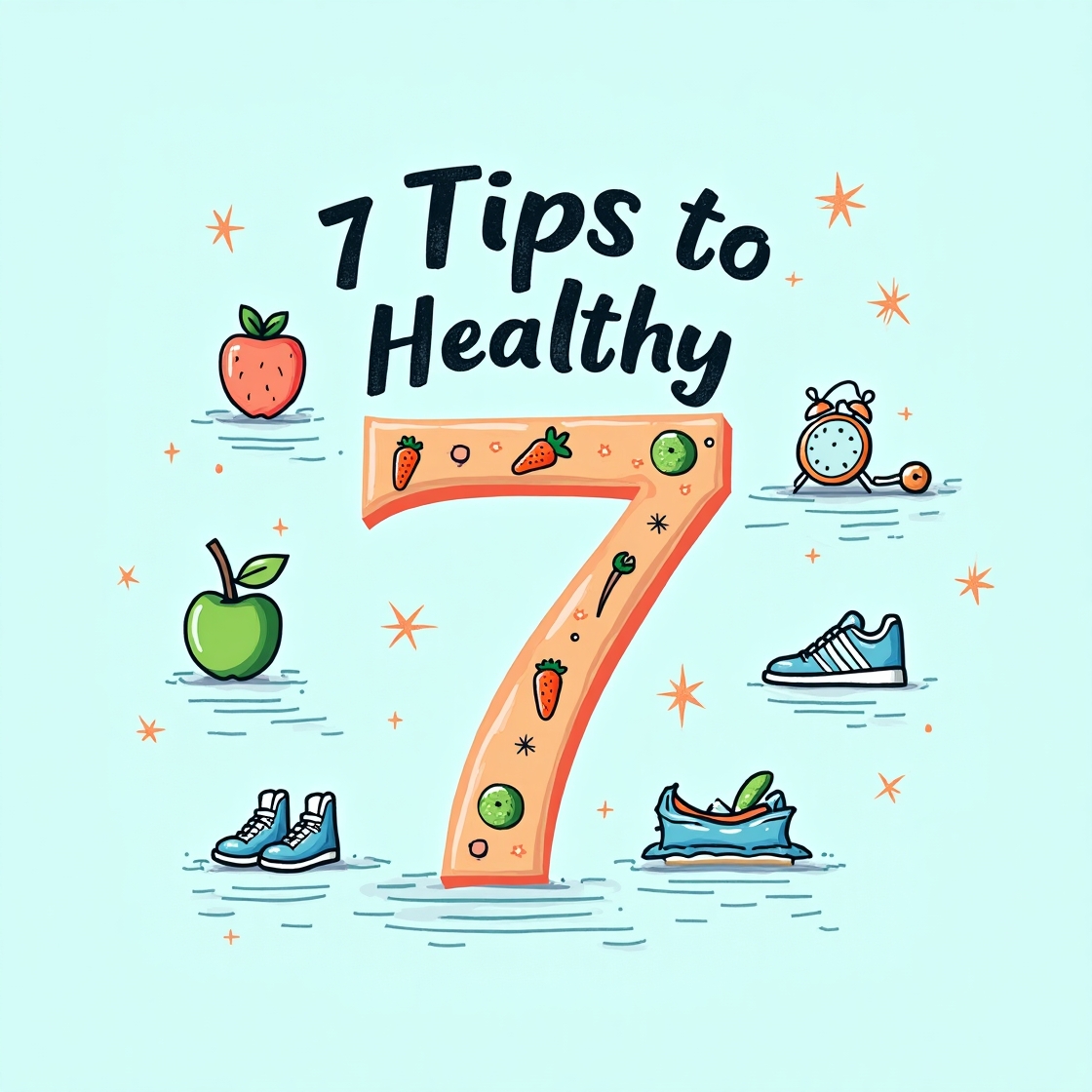 7 Tips for Being Healthy